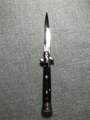 9” Frank B black horn from collection in Italy