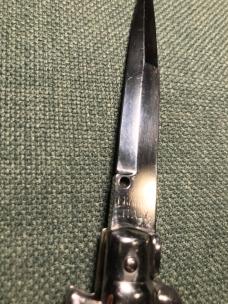 9” Frank B black horn from collection in Italy 