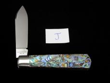 Beaver Falls Cutlery LVS Abalone Jack Knife from Cooper Cutlery Made In USA 2023