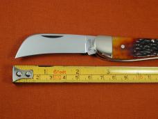 Titusville Cutlery Catalina Wine Jigged Bone Rooster Comb Farmer Knife 1 of 70 COA USA Made 2024