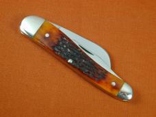 Titusville Cutlery Catalina Wine Jigged Bone Rooster Comb Farmer Knife 1 of 70 COA USA Made 2024