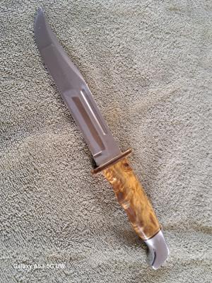 Vintage Craftsman (Schrade) Bowie Knife; Herman Williams Custom
