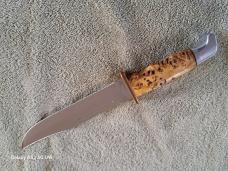 Vintage Craftsman (Schrade) Bowie Knife; Herman Williams Custom