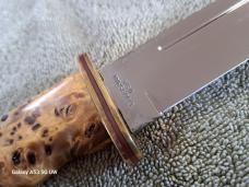 Vintage Craftsman (Schrade) Bowie Knife; Herman Williams Custom
