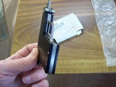 A.G.A. Campolin Rare Italian Gun Knife Black Ebonywood Circa 2019 UNUSED W/Box