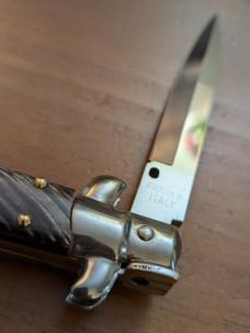 FRANK BELTRAME 23CM 9" BAYONET STILETTO BUFFALO HORN...NEW 