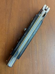 FRANK BELTRAME 23CM 9" BAYONET STILETTO BUFFALO HORN...NEW 