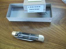 Hubertus Knife Solingen, Germany Small 08 Rare Brazilian Horn 5 3/4 " Open Lilyput NIB