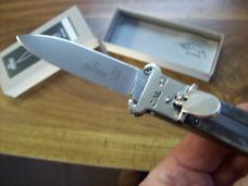 Hubertus Knife Shellpuller Patronenzieher Solingen Germany Brazilian Horn Large Size 11 UNUSED NIB.