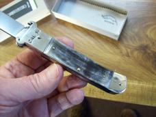 Hubertus Knife Shellpuller Patronenzieher Solingen Germany Brazilian Horn Large Size 11 UNUSED NIB.