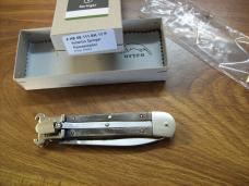 Hubertus Knife Shellpuller Patronenzieher Solingen Germany Brazilian Horn Large Size 11 UNUSED NIB.