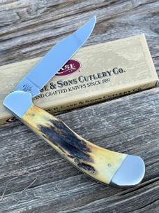 CASE XX ** 2000 MILLENNIUM STAG LARGE SADDLEHORN