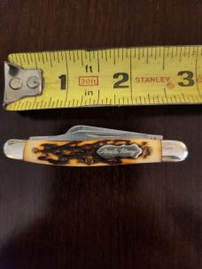 Vintage Schrade + USA 807UH Uncle Henry J.R. Stockman 3 Blade Folding Knife
