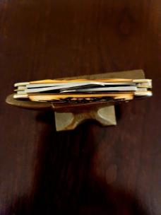 Vintage Schrade + USA 807UH Uncle Henry J.R. Stockman 3 Blade Folding Knife