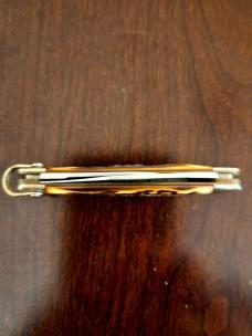 Rare Schrade + USA 804UH Uncle Henry Journeyman 2 Blade Knife W/Shackle