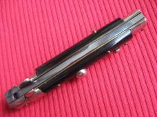 Vintage Italian Small Transitional VIRGINIA 16 cm. Stiletto Horn Switchblade 