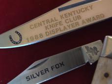 PARKER-EDWARDS & FROST Duo CENTRAL KENTUCKY KNIFE CLUB 1988 