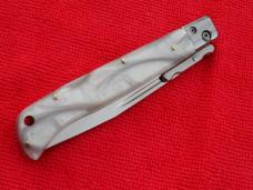 New 9"Italian Roma style Swinguard Switchblade knife Pearl handles II