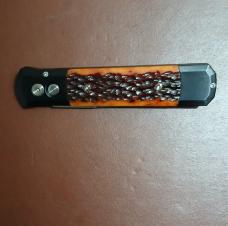"DISCONTINUED" PROTECH JIGGED "RED BONE"GODFATHER AUTO