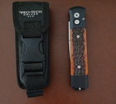 "DISCONTINUED" PROTECH JIGGED "RED BONE"GODFATHER AUTO