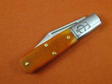 Great Eastern Cutlery GEC Goldenrod Sawcut Bone Barlow Knife 141122 Made in USA  