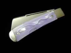Titusville Cutlery 2024 Magic Potion Acrylic Big Easy Long Pull Cotton Knife Rare 1 of 30 USA Made