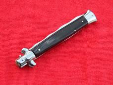  New Renzo Beltrame 11"  Italian Stiletto Brazilian-Horn Handles- SS Kriss Blade