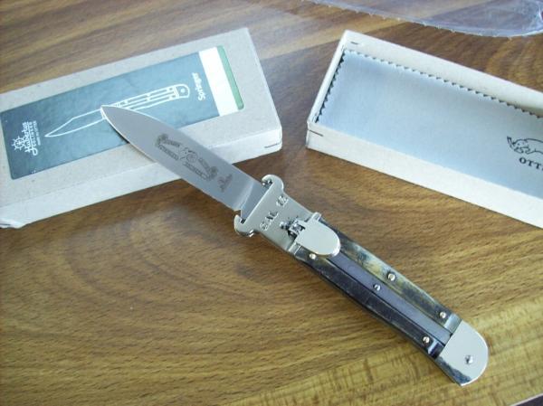 Hubertus Knife Shellpuller Patronenzieher Solingen Germany Big Horn Edition Size 11 UNUSED NIB.