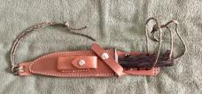 Greg Wall Custom Model 1-7” Style Knife With Custom Extras New