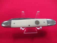 Robt Klass Kissing Crane 1980 Imitation Ivory Anglo Saxon Whittler Golden Circle Club Knife