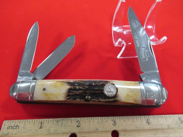 Winchester 1996 Stag Anglo Saxon Whittler Made For the NKCA Winchester 1996 Stag Anglo Saxon Whittler Made For the NKCA