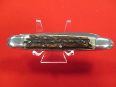 Robt Klass Kissing Crane 1979 Stag Anglo Saxon Whittler Made for Old Dominion Knife Collectors Ass.