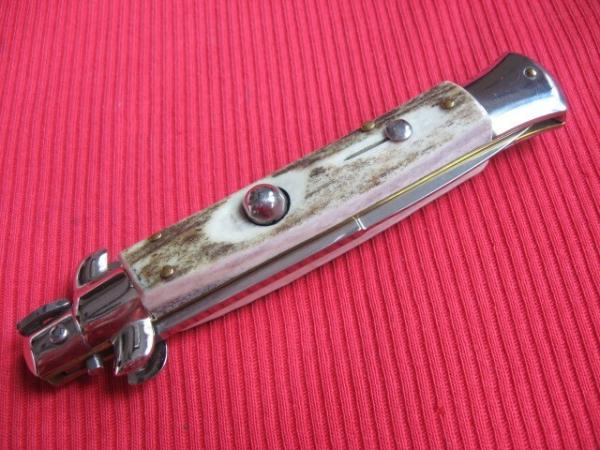 NEW ARMANDO BELTRAME 9" STAG Bayonet Blade ITALIAN STILETTO Knife