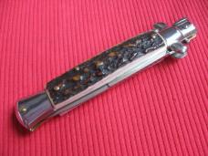 NEW ARMANDO BELTRAME 9" STAG Bayonet Blade ITALIAN STILETTO Knife