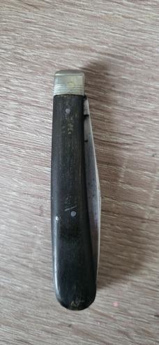 3 1/2" Rare J. Fenton & sons Two Blade Jack Knife, Sheffield England, Buffalo Horn Handles