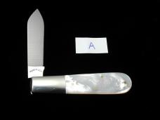 New York Knife Co Genuine Mother of Pearl Barlow Knife By Cooper Cutlery Rare 69GBP USA Made 