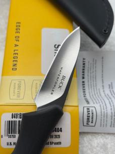 Buck Ergp Hunter Small Game Knife The Waterfowler Model 491BKS New In Box Made In USA Discontinued