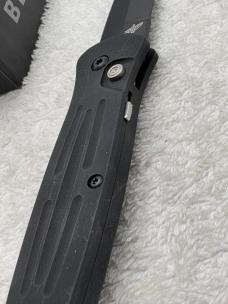 Benchmade 3551BK Stimulus Push Button Automatic Knife With Integrated Safety Discontinued