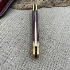 Schrade Uncle Henry LB7  Lockback folding hunter w/ sheath Pocket Knife (72)