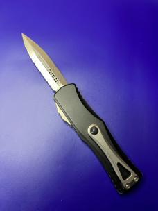 Microtech 702-12 Hera OTF AUTO Knife Plain/Serrated Double Edge Dagger Blade