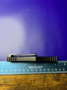 Microtech 702-12 Hera OTF AUTO Knife Plain/Serrated Double Edge Dagger Blade