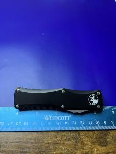 Microtech 702-12 Hera OTF AUTO Knife Plain/Serrated Double Edge Dagger Blade