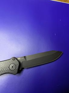 Benchmade 8552 Mediator Auto Folding Knife 3.30" S90V Black Cerakote Plain Blade