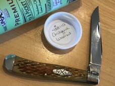 Great Eastern Cutlery Northfield 488110 Single Blade Dog Leg Trapper Antique Walnut jig 1 of 27