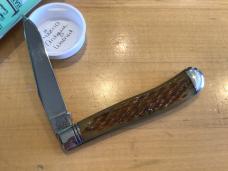 Great Eastern Cutlery Northfield 488110 Single Blade Dog Leg Trapper Antique Walnut jig 1 of 27