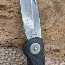 Remington USA Racing Lockback Drop Point Lockback Folding Pocket Knife (87)