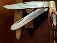 Rare Schrade + USA 285UH Uncle Henry Pro Trapper - 75th Anniv Rte 66 Lebanon, MO