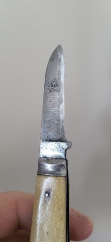 3 1/2" Rare Antique Abram Brooksbank Sheffield Pocket Knife – Late 19th to Early 20th Century