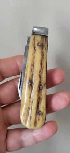 3 1/2" Rare Antique Abram Brooksbank Sheffield Pocket Knife – Late 19th to Early 20th Century