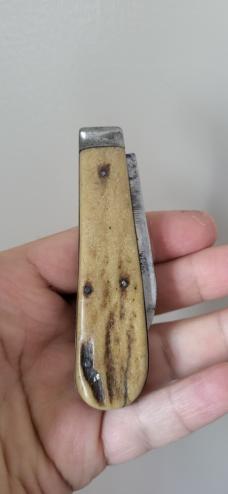 3 1/2" Rare Antique Abram Brooksbank Sheffield Pocket Knife – Late 19th to Early 20th Century